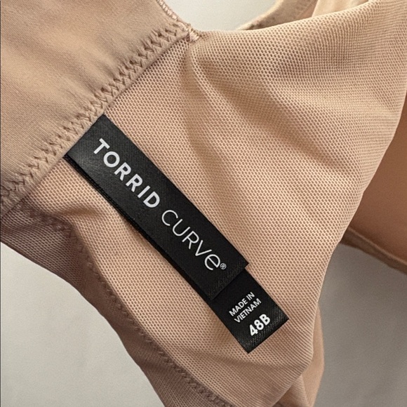 Torrid Curve 48B Nude T-Shirt Push-Up Smooth 360 Back Smoothing Bra Brand New - Picture 7 of 7